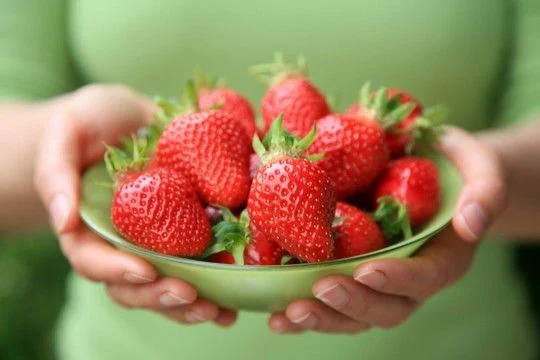 Dâu tây - Thực phẩm vàng cho sức khỏe trẻ em