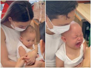 Những khoảnh khắc ấn tượng tại phòng tiêm